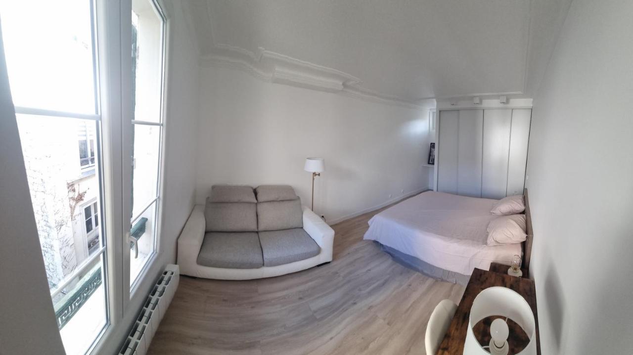 Appartement Luxueux Dans Maison Bourgeoise Parisienne Levallois-Perret Bagian luar foto